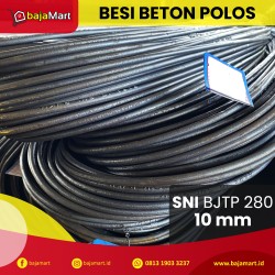 Besi Beton Polos Merek IBD SNI TP / TS 280 10 mm x 12 Meter