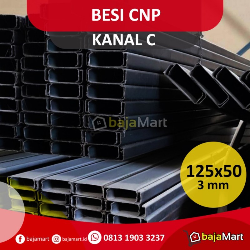 Besi CNP 125x50 3mm
